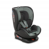 Scaun auto Nebula isofix 0-36 kg rotativ 360 grade iceberg green leather, Lorelli