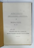 ANATOMIA PATOLOGICA - GENERALA de CONF. DR. A . BABES , VOLUMUL II, ANII &#039;20