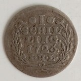 Moneda Hamburg - 1 Schilling 1726 - IHL - Argint, Europa