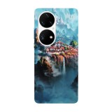Husa compatibila cu Huawei Nova Y70 model City of dreams, Silicon, TPU, Viceversa