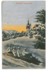 5316 - SINAIA, Peles Castle, Romania - old postcard, CENSOR - used - 1917, Circulata, Printata