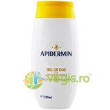 Gel de Dus cu Laptisor de Matca si Ulei de Nuci de Macadamia Apidermin 250ml