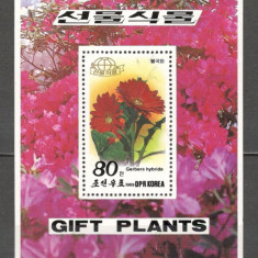 Coreea de Nord.1989 Flori de plante-Bl. SC.132