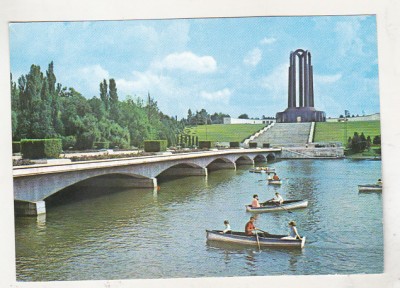 bnk cp Bucuresti - Parcul Libertatii - necirculata - marca fixa foto
