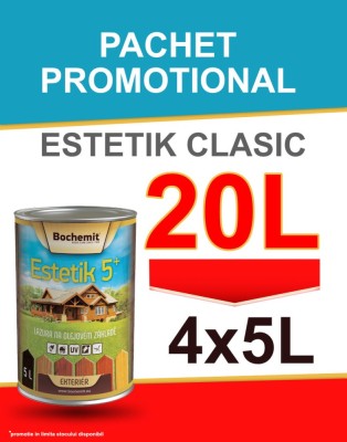 Pachet Promo Estetik Clasic 4x5L=20L, 120-320 mp, foto