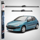 Cumpara ieftin Ștergătoare Parbriz Peugeot 206 Hatchback (2A/C) 1998-2009 | Set Față 650+400mm Aerotwin AR653S | Bosch