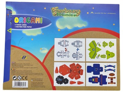 Origami pentru copii robot foto