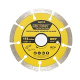 Disc diamantat segmentat Crownman 115x22,23 mm pentru taiere uscata