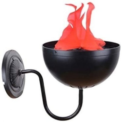Lampa decorativa cu flacara FOXMAG24 cu proiectie halogen ce imita flacara, prindere pe perete foto