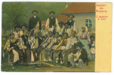1838 - ETHNIC, Music violin, Romania - old postcard - used - 1906, Circulata, Printata