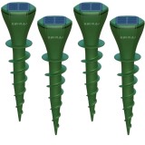 Cumpara ieftin Set 4 Aparate Anti-Cartite BIRAI BR08, 3 Moduri, Acoperire 360&deg;, Raza pana la 700㎡, Baterie 200mAh, Incarcare Solara, Vibratii, Impermeabil IP65, Ultr