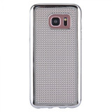 Husa Silicon Samsung Galaxy S7 g930 Luxury Electroplacat Silver