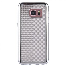 Husa Silicon Samsung S7 g930 Luxury Electroplacat Silver