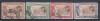 ROMANIA 1907 LP 65 OBOLUL EMISIUNE DE BINEFACERE SERIE STAMPILATA, Stampilat