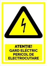 Indicator gard electric foto
