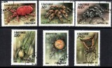 TANZANIA 1994 -FAUNA , PAIANJENI , TIMBRE STAMPILATE, Nestampilat