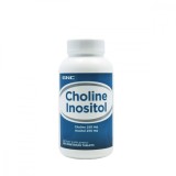 Colina 250mg si Inozitol 250mg, 100 tablete, GNC