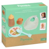 Set de servit masa pentru papusi Colectia Pomea Djeco