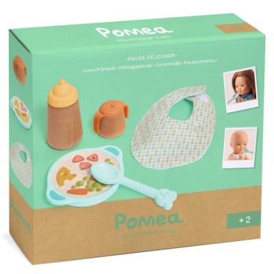 Set de servit masa pentru papusi Colectia Pomea Djeco foto