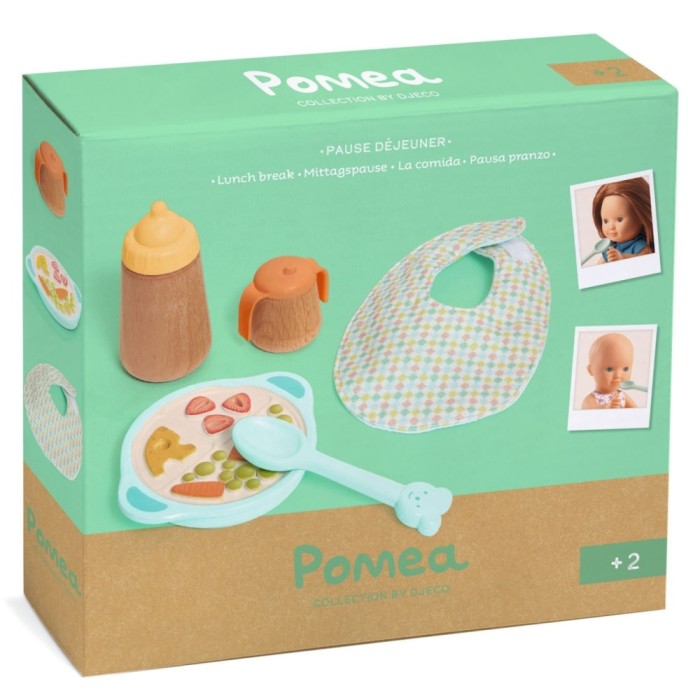 Set de servit masa pentru papusi Colectia Pomea Djeco