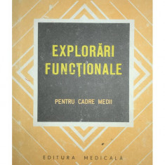 Fl. Marin - Explorari functionale pentru cadre medii, editia a II-a (editia 1978)