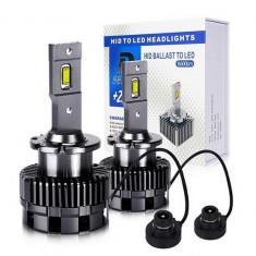 Set 2 leduri D4S Plug&amp;Play pentru far auto 70W Chip Cree 8400 Lm 12-24V M30-D4S