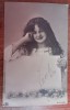 QW18 9 - Fotografie foarte veche - Superba domnisoara - 1906, Alb-Negru, Romania 1900 - 1950, Portrete