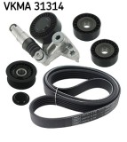 SKF VKMA 31314 Set curea transmisie cu caneluri