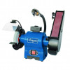Polizor de banc cu banda Scheppach BGS700, 370W, disc 150mm, banda 686x50mm, lampa, 2850RPM