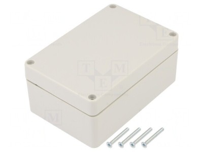 Carcasă Universală ABS Gri Deschis 70x105x45mm foto
