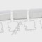 C00315380 SET BUTOANE 481071425361 Masina de spalat Whirlpool AWO/C72200 WHIRLPOOL/INDESIT