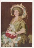 FA119 -Carte Postala- UNGARIA - Francisco Jose de Goya Y Lucientes, Portrait of Mrs. J.A.C. Bermudez, necirculata