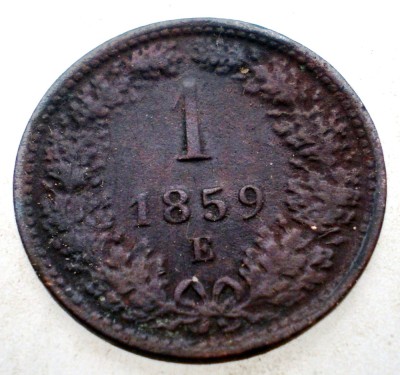7.199 AUSTRIA 1 KREUZER 1859 E foto