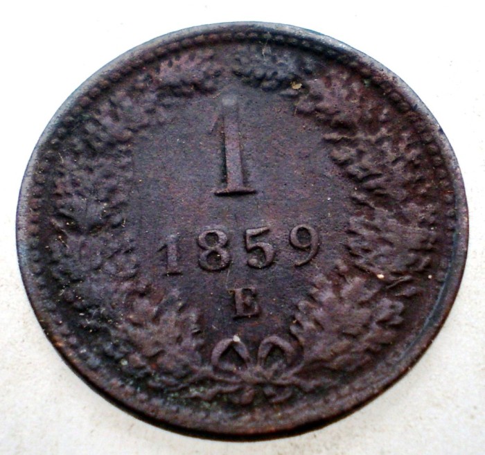 7.199 AUSTRIA 1 KREUZER 1859 E
