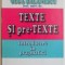 TEXTE SI PRE-TEXTE, INTRODUCERE IN PRAGMATICA de OLGA BALANESCU, 2001