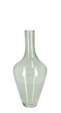 Cumpara ieftin Vaza flori sticla verde 16x36 cm