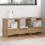 vidaXL Raft pentru reviste Stejar Artizanal 102 x 30 x 45 cm 890967