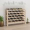 Gossi suport de vinuri, 109,5x30x82 cm, lemn masiv de pin