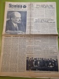 scanteia 21 aprilie 1957-marele miting al oamnilor muncii din capitala