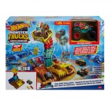 HOT WHEELS MONSTER TRUCK ARENA SMASHERS PROVOCAREA SARITURA CU MASINA SuperHeroes ToysZone