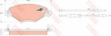 Set placute frana,frana disc CITROEN C5 II Break (RE) (2004 - 2016) TRW GDB1448