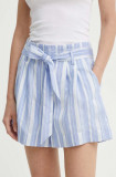 Bruuns Bazaar pantaloni scurti SwiniesBBBrynja shorts femei, modelator, high waist, BBW3975