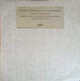 Disc vinil, LP. Concerto Nr. 21 En Ut Majeur-Mozart, Dinu Lipatti, Herbert von Karajan, Orchestre Du Festival De, Clasica