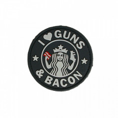 Patch ?Guns and Bacon? 3D foto