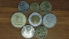 Ungaria -set colectie 8 monede diferite superbe- 1 2 5 10 20+100 forint bimetal, Europa