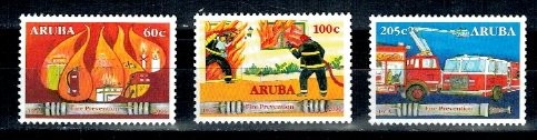 Aruba 2006 - Pompieri, serie neuzata
