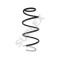 Arc suspensie Renault Clio 3 (Br0/1 Cr0/1) 01.05-12.14, Modus / Grand Modus (F/Jp0) 09.04-, Fata, SUPLEX
