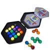 Joc Logica Kanoodle Fusion Educational Insights, 50 Provocari, +7 Ani, Puzzle inteligent, Dezvolta atentia, Multicolor