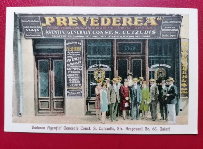 Galati Vederea Agentiei Generale de Asigurari Prevederea