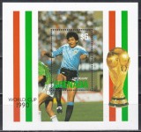 Grenada 1990 - Cupa Mondială de fotbal - Italia , Colita, MNH, Nestampilat